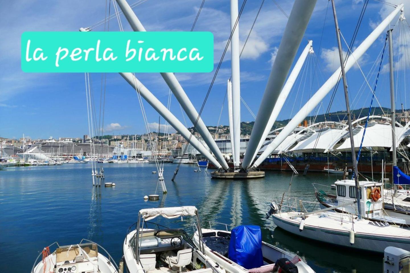Apartamento La Perla Bianca Génova Exterior foto
